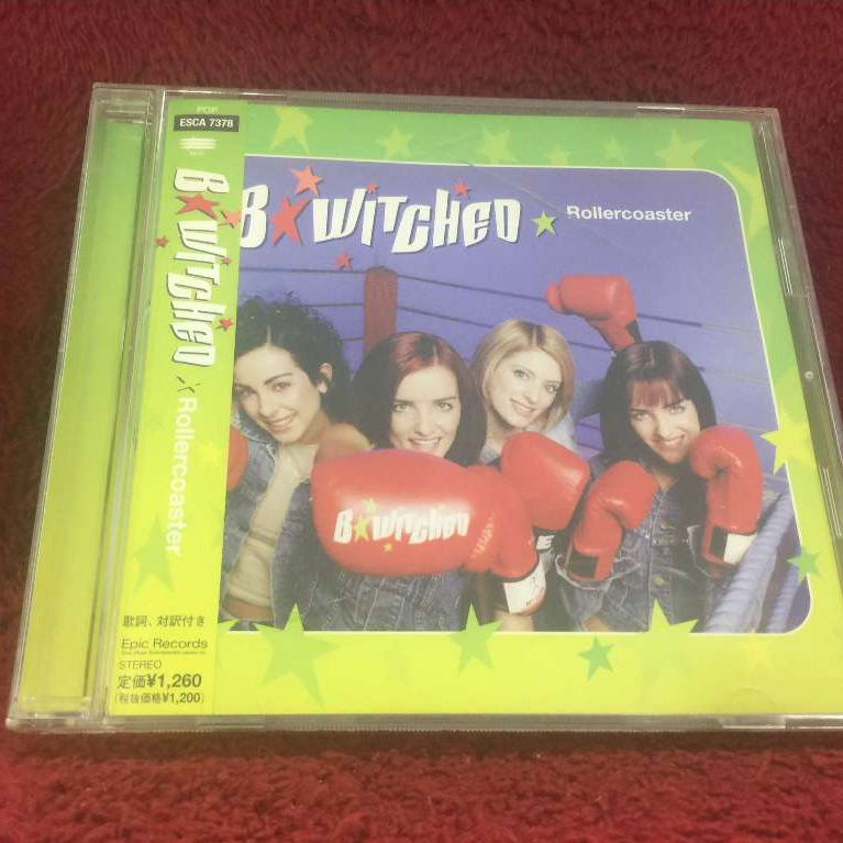CD B*Witched – Rollercoaster สภาพตามรูปปก ZA366-48