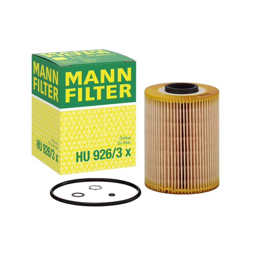 [แท้ 100% / Germany] ไส้กรองน้ำมันเครื่อง MANN FILTER HU926/3x BMW E36 E34 เครื่องเบนซิน M50 (325i 5
