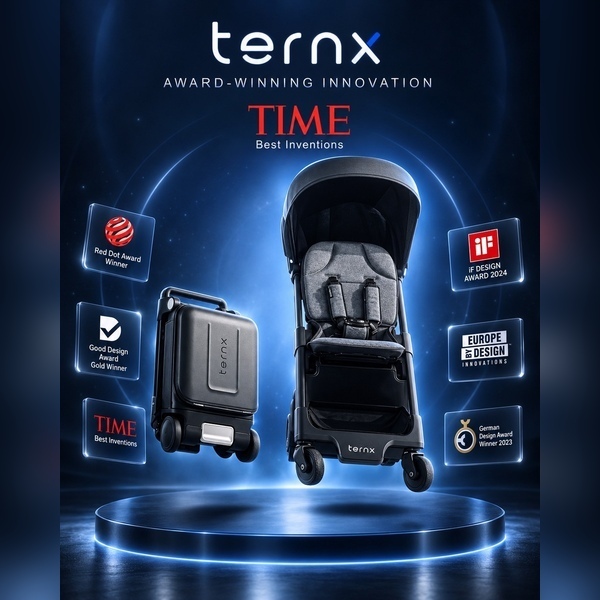 TernX 2-IN-1 Carry on Luggage & Stroller กระเป๋าเดินทาง รถเข็นเด็กขึ้นเครื่องบินได้