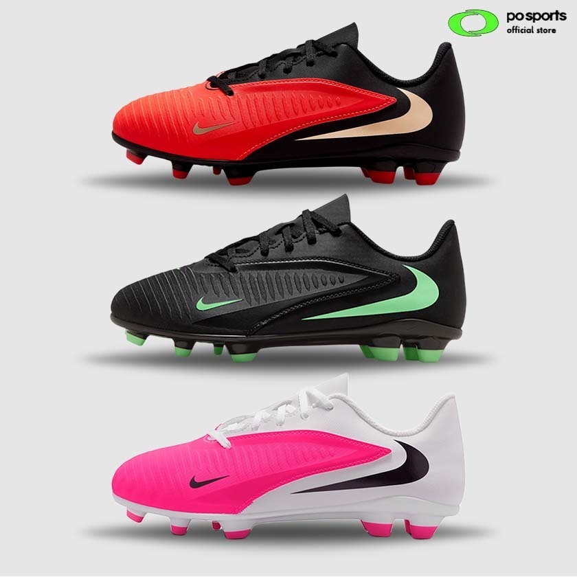 คุ้มครองพัสดุ**ควรเพิ่ม1ไซส์** NIKE รองเท้าฟุตบอลเด็ก PHANTOM 6 LOW CLUD