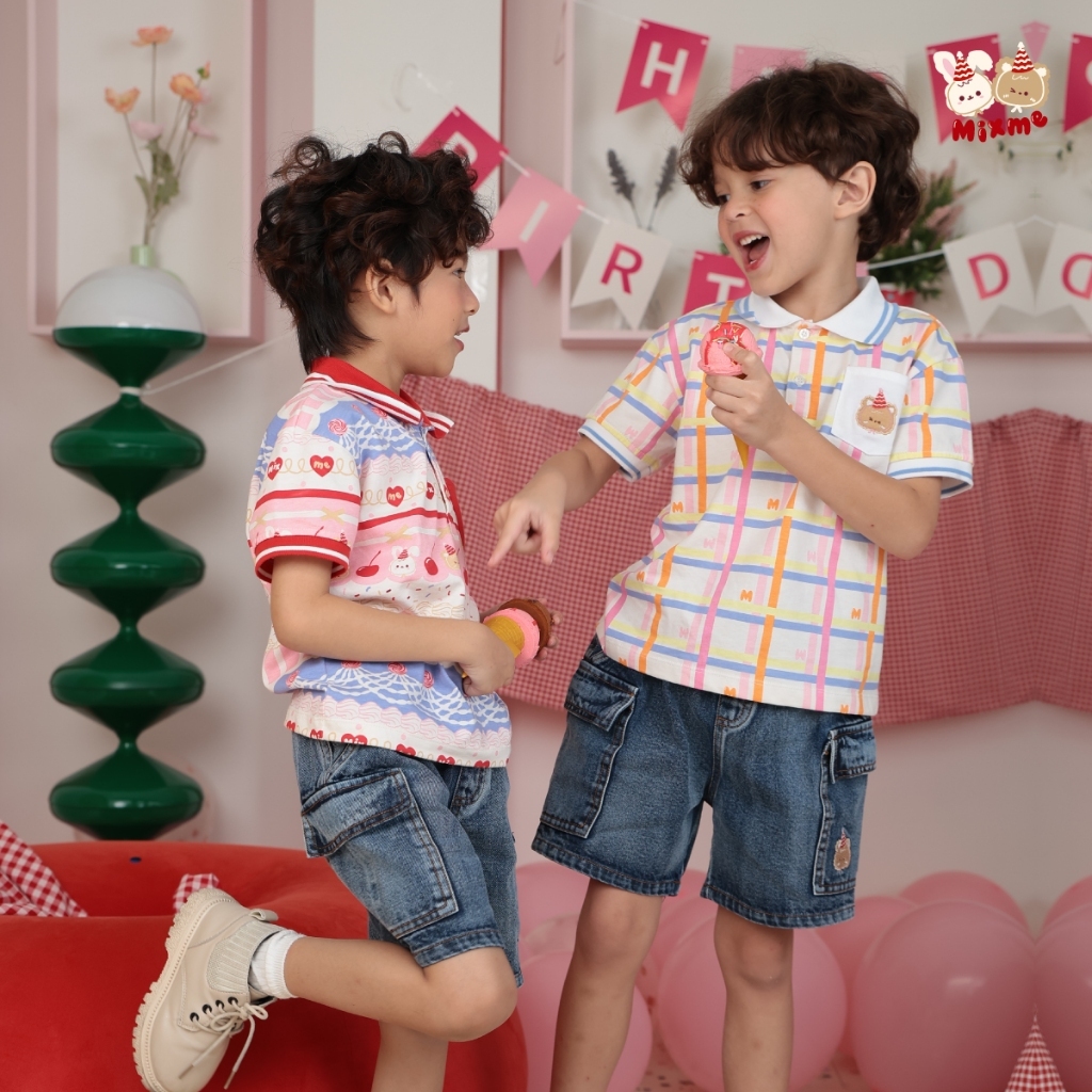 Mix Me شورت جينز أولاد بجيوب جانبية — صورة 8