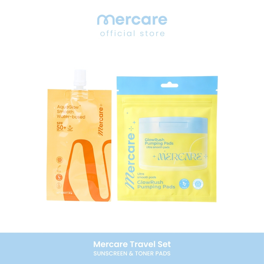 Mercare Duo Travel Set I คู่หูเมอร์แคร์สำหรับสายพกพา