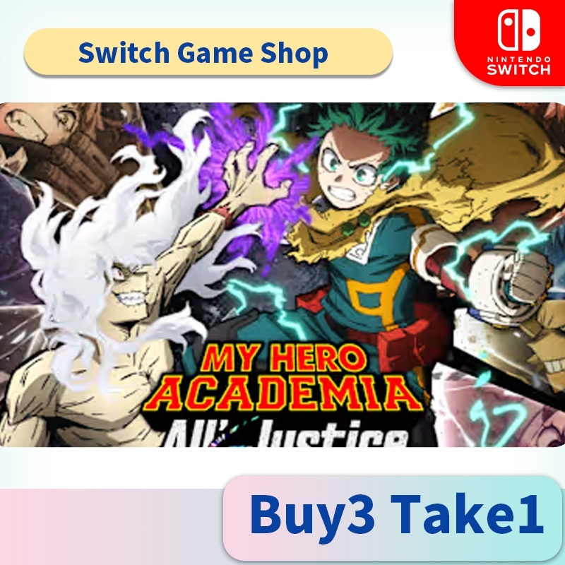 MY HERO ACADEMIA: All’s Justice  Switch2 Game