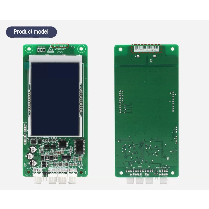 โปรโตคอลสำหรับบอร์ดแสดงผล LCD หน้าลิฟต์ Monarch รุ่น MCTC-HCB-D2 (แผงเรียกหน้าลิฟต์แผงเรียกในห้องโดย