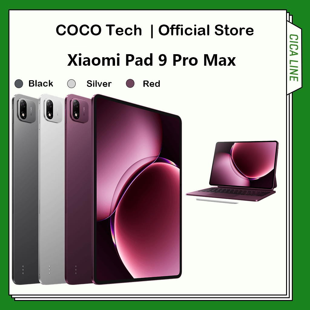 ROM CHINA | เวอร์ชัน Wi-Fi | Xiaomi Pad 9 Pro Max | Floating Keyboard | Xiaomi Focus Pen Pro | Case