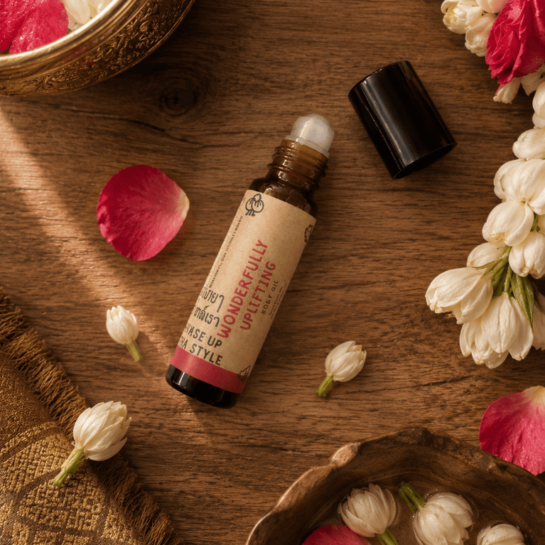 Cosmos & Harmony Wonderfully Uplifting Body Oil 10 ml ลูกกลิ้งน้ำมัน กลิ่นหอมน้ำอบไทย