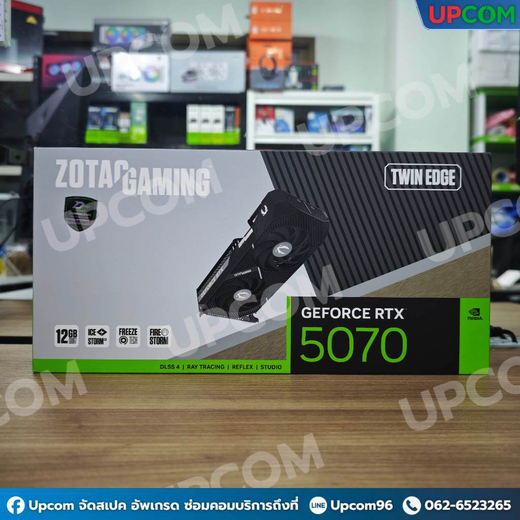 [มือ2] RTX5070 12GB ZOTAC GAMING GEFORCE TWIN EDGE