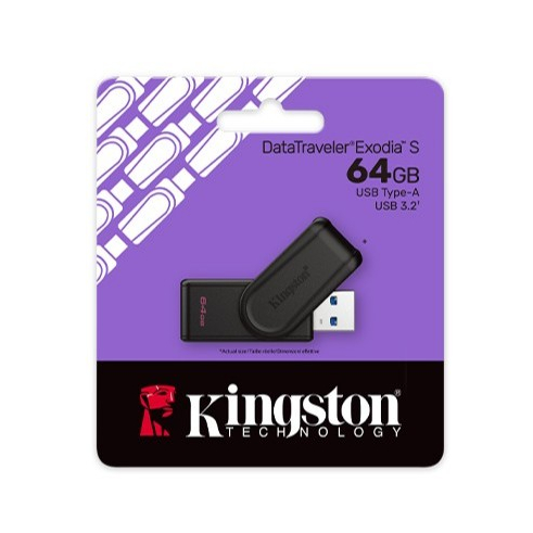 64GB Flash Drive KINGSTON Data Traveler Exodia S (DTXS)(รับประกัน5ปี)