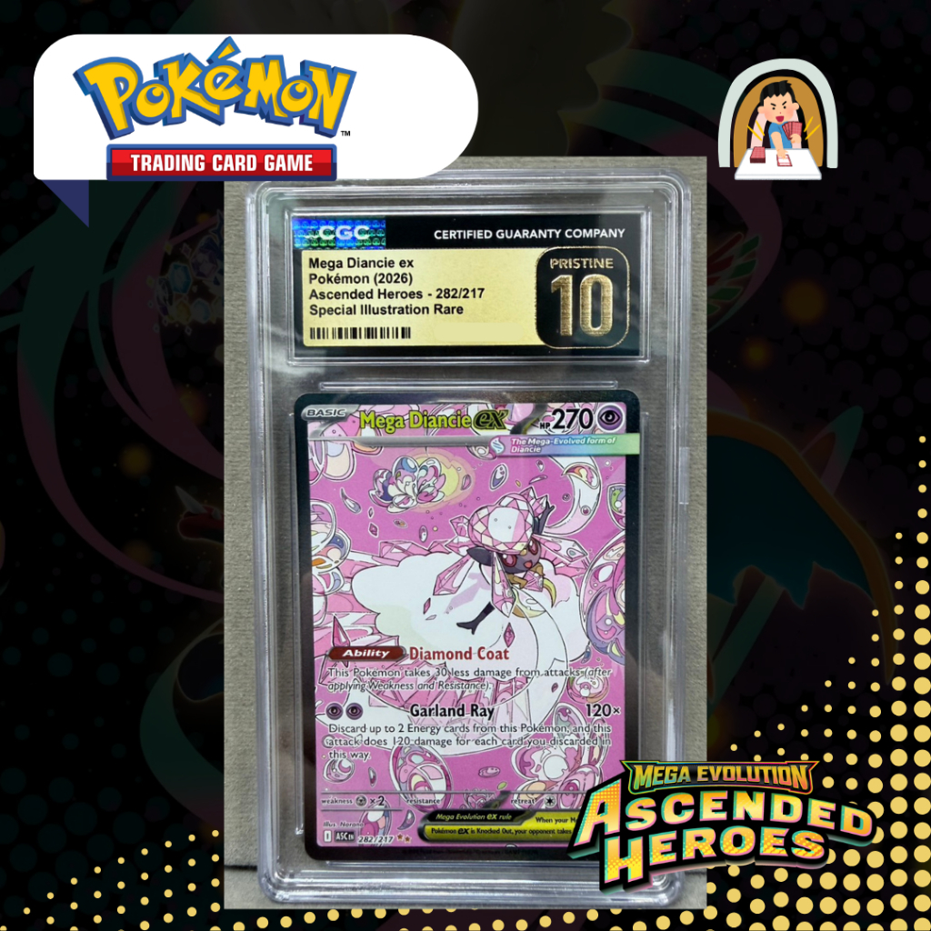 Mega Diancie ex SIR ENG CGC 10 Pristine