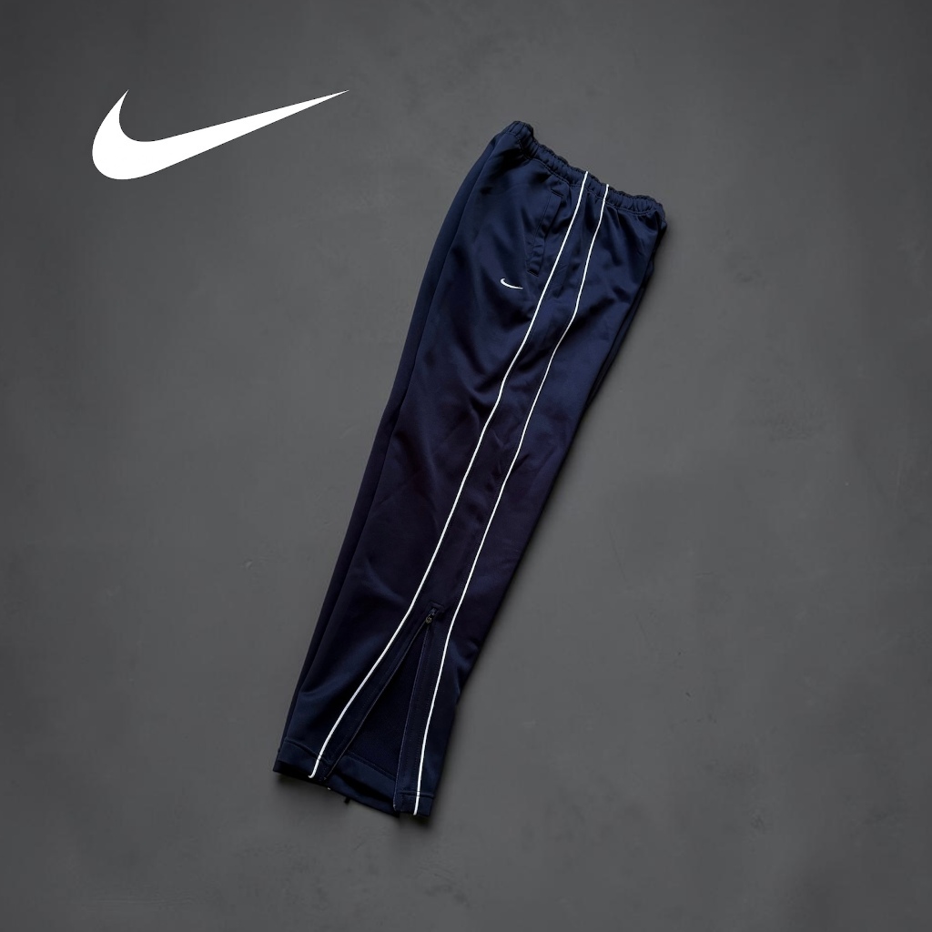 กางเกงขายาว Nike Track Pants 00s 90s Y2K กางเกงวอร์ม ไนกี้ มีซิปปลายขา
