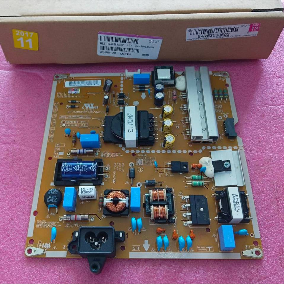 ใหม่ แท้ เบิกศูนย์ LG เพาเวอร์ซัพพลายทีวีแอลจี ใช้กับรุ่น 42LF550 42LX330 42LX530 42LF560 พาร์ท EAY6