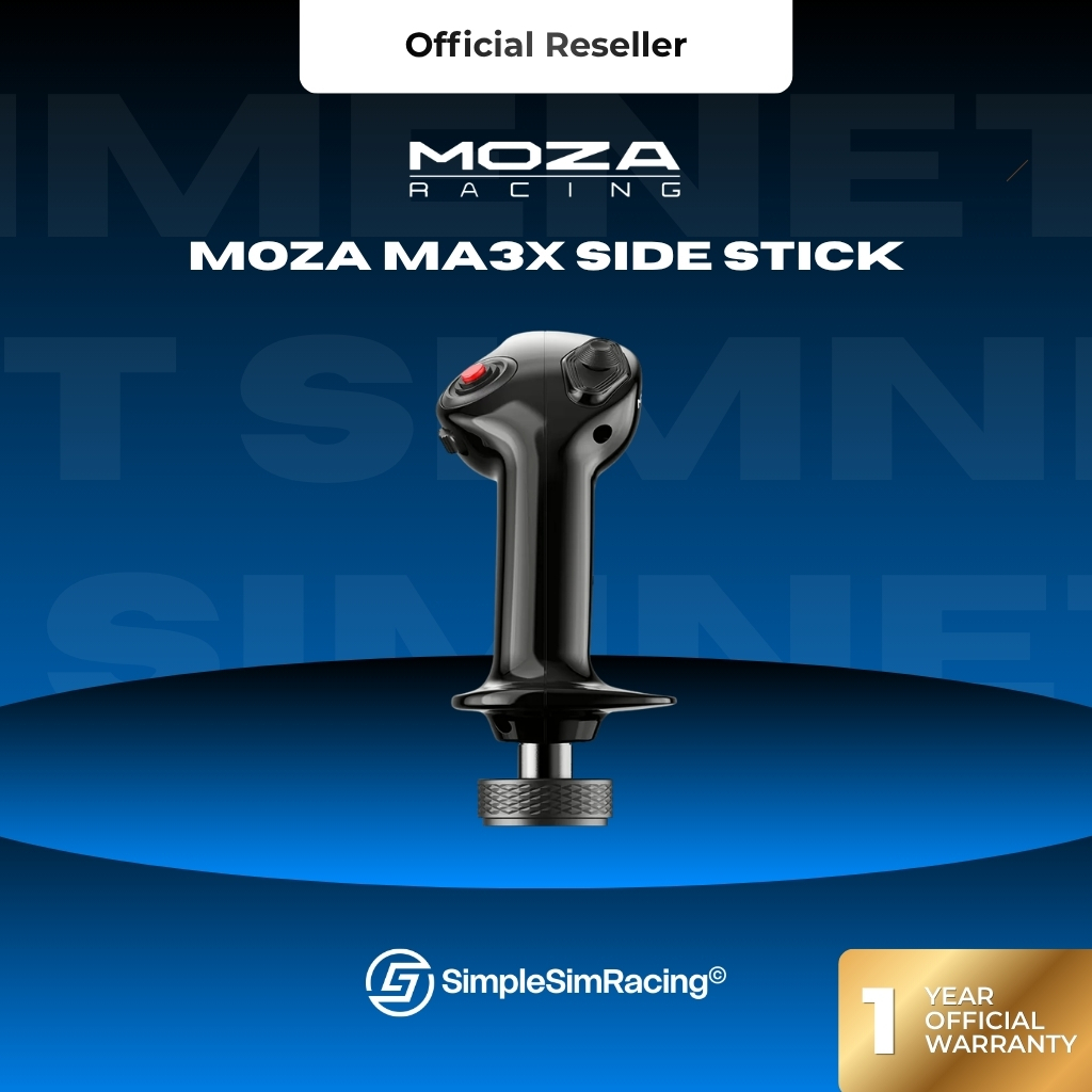 พร้อมส่ง Moza MA3X Side Stick For Flight Sim (ประกันศูนย์ไทย 1 ปี)
