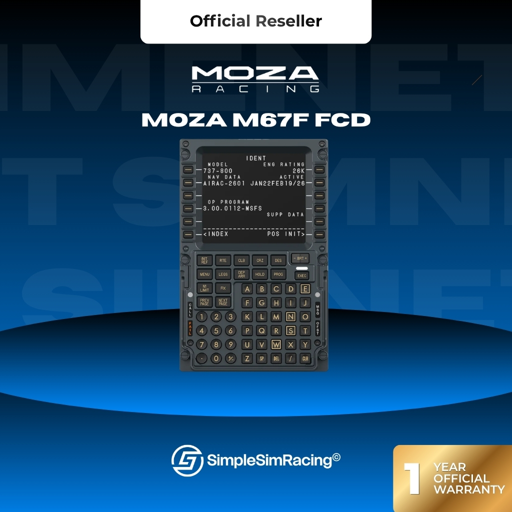 พร้อมส่ง Moza MB7F Flight Computer Display For Flight Sim (ประกันศูนย์ไทย 1 ปี)