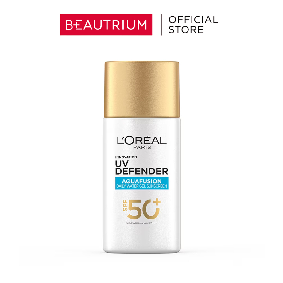 LOREAL Paris uv Defender Aquafusion Daily Water Gel Sunscreen SPF50+ PA++++ 50ml
