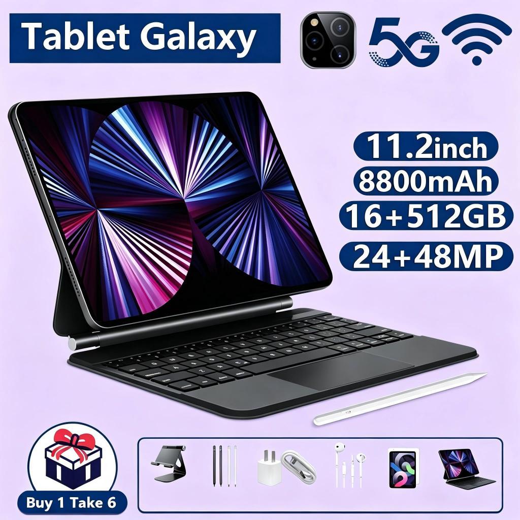 2025 Brand New Tablet 11.6inch Android 12 Original tablets On Sale 512GB Tablet Dual SIM