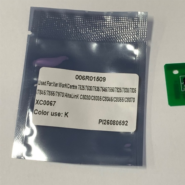 ชิปตลับหมึก Xerox WC7525/7530/7535/7545/7556/7830/7835/7845/7855 Toner chip (006R01509,006R01512,006
