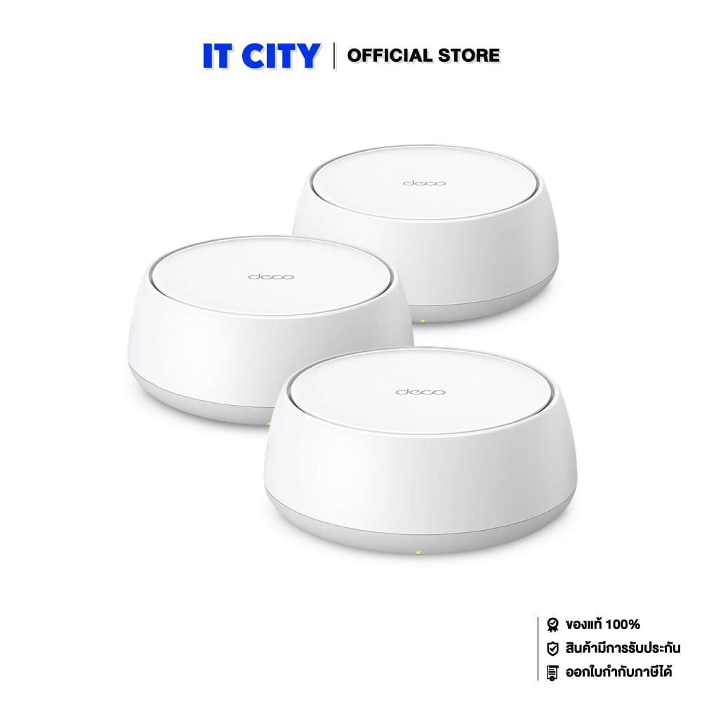 TP-LINK Deco BE25 BE5000 Whole Home Mesh Wi-Fi 7 System (3 packs)(NWW-000878)