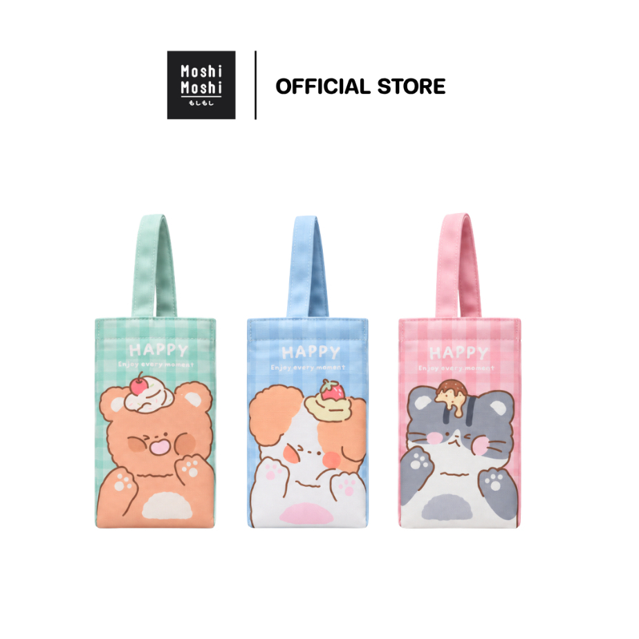 Moshi Moshi กระเป๋าเก็บอุณหภูมิ กระเป๋าเก็บความร้อน กระเป๋าเก็บความเย็น สำหรับใส่แก้วน้ำ รุ่น 7100082630-82632