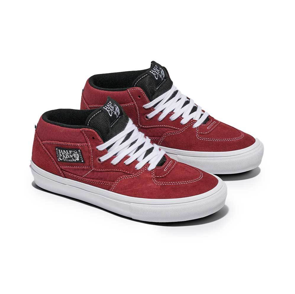 Vans Skate Half Cab Burgundy/White