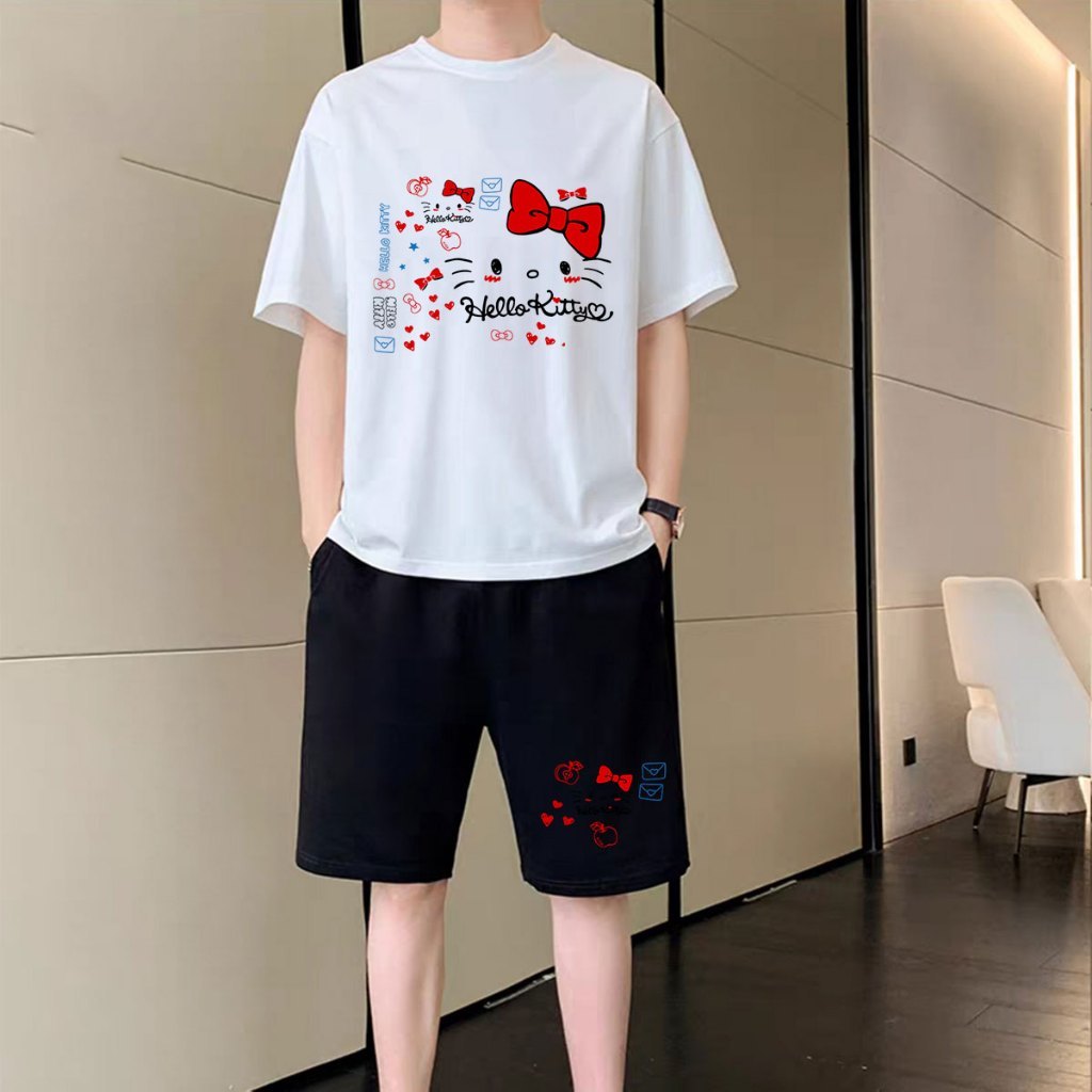 BK-1536+FF-1536 ชุดเซ็ตเสื้อผ้าแฟชั่น ใส่หน้าร้อน ระบายอากาศดี