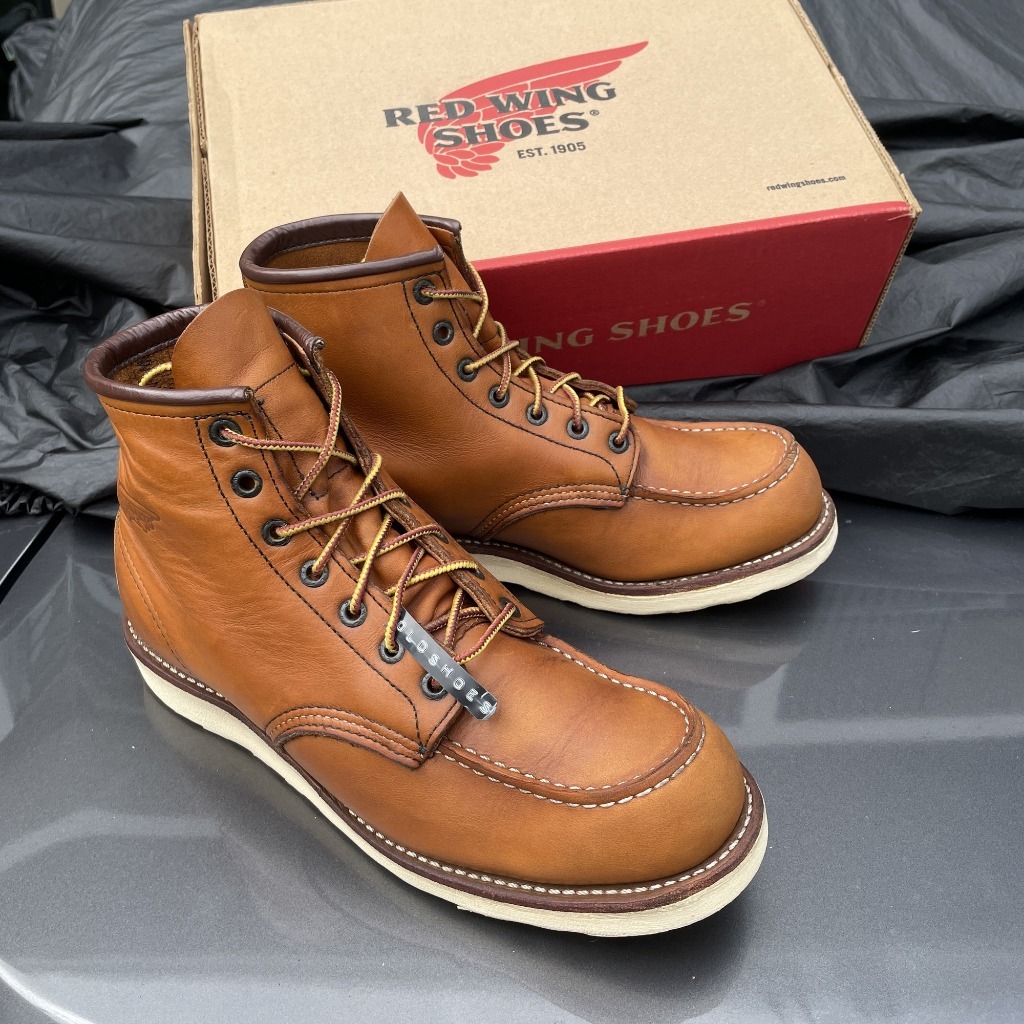 Red Wing 875 Classic Moc Toe หนัง Oro-iginal 8.5 US (41.5 EU) Goodyear Welt สภาพ 9 :985628