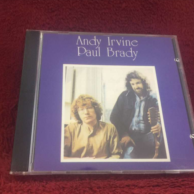 CD Andy Irvine, Paul Brady – Andy Irvine, Paul Brady สภาพตามรูปปก ZA370-106