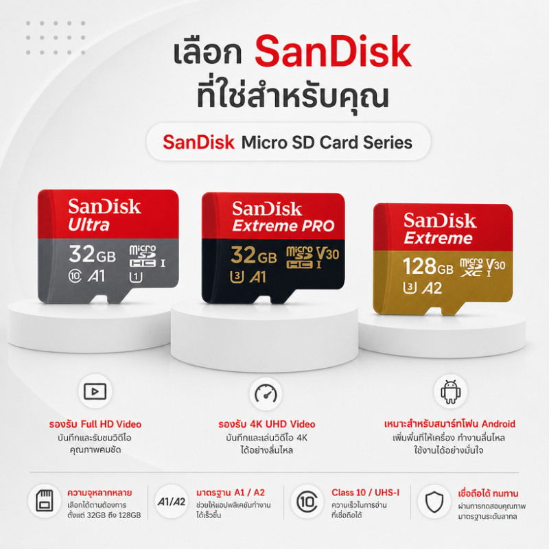 SanDisk Extreme U3 V30 TF Card Burst Shooting Support Memory Card