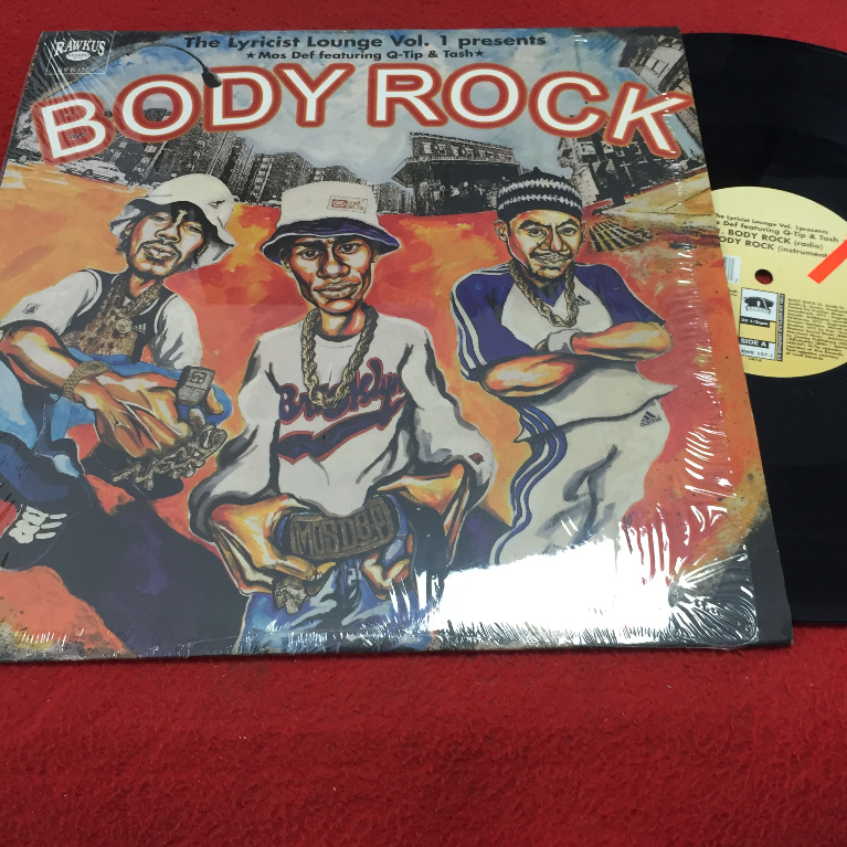 Body Rock -  Mos Def featuring Q-Tip & Tash ขนาด 12 นิ้ว LP ร้าน PinHaiMusic B217