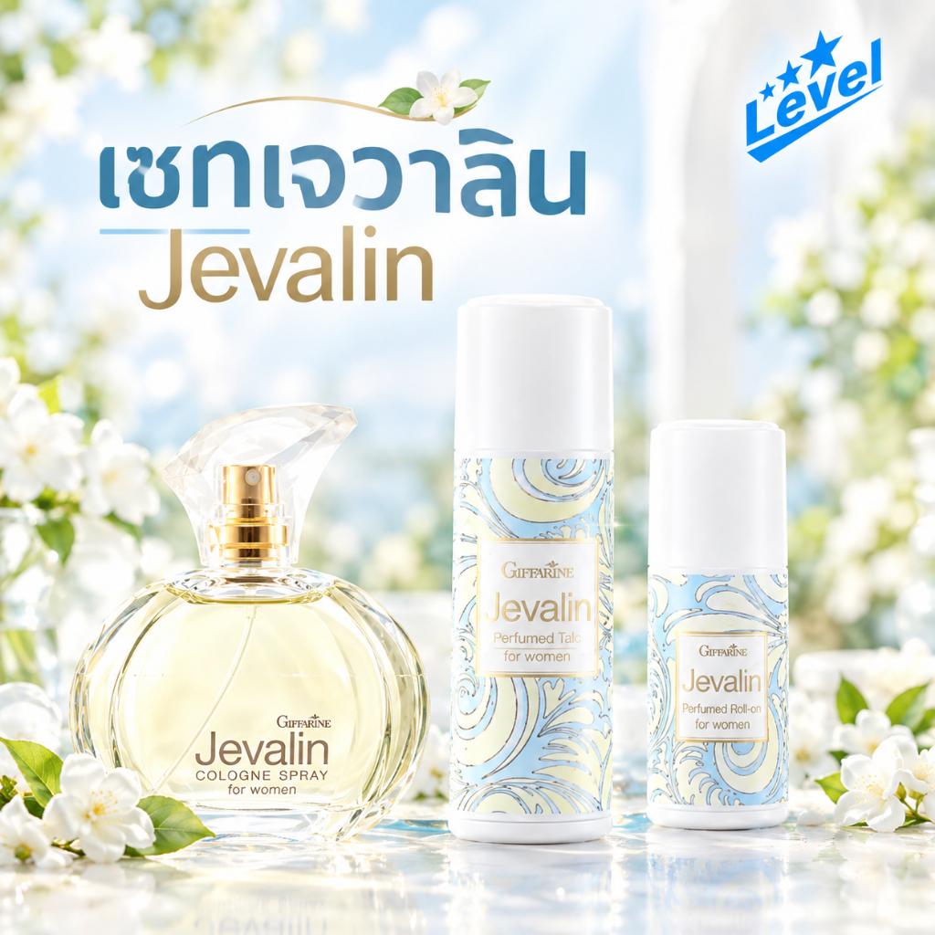 เซทเจวาลิน น้ำหอม แป้ง โรลออน น้ำหอมเจวาลิน แป้งเจวาลิน โรลออนเจวาลิน Jevelin Giffarine