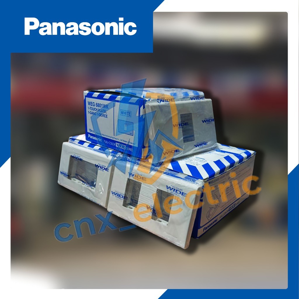 ฝาพลาสติก Panasonic WEG 6801WK - 6803WK