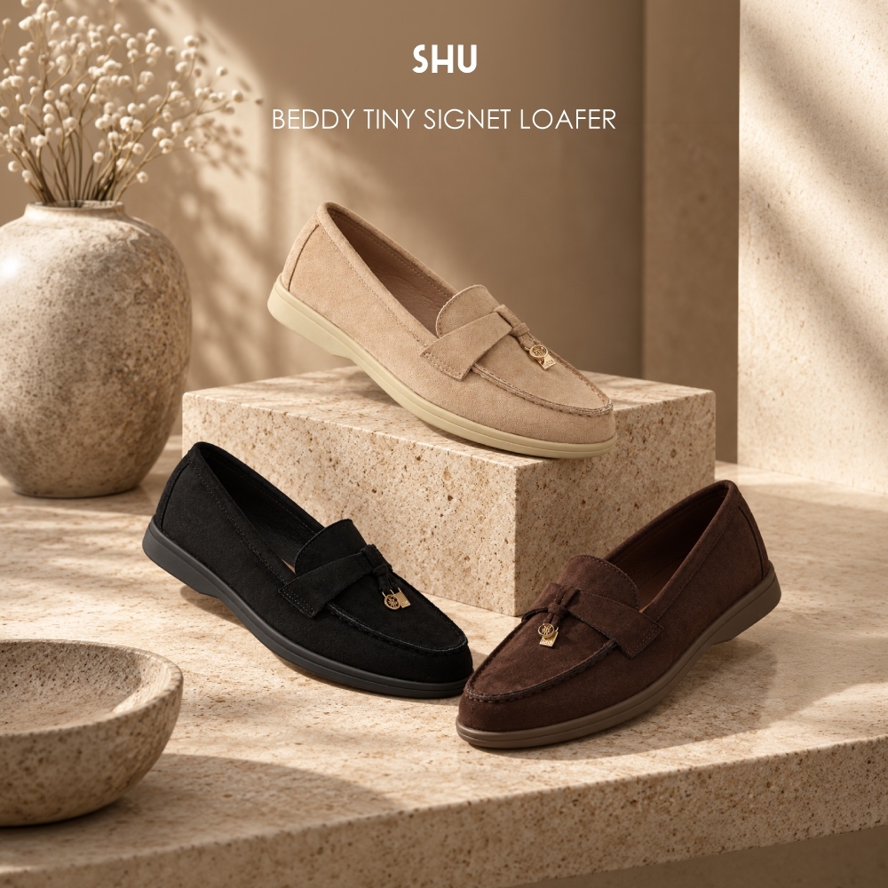 SHU BEDDY TINY SIGNET LOAFER รองเท้า