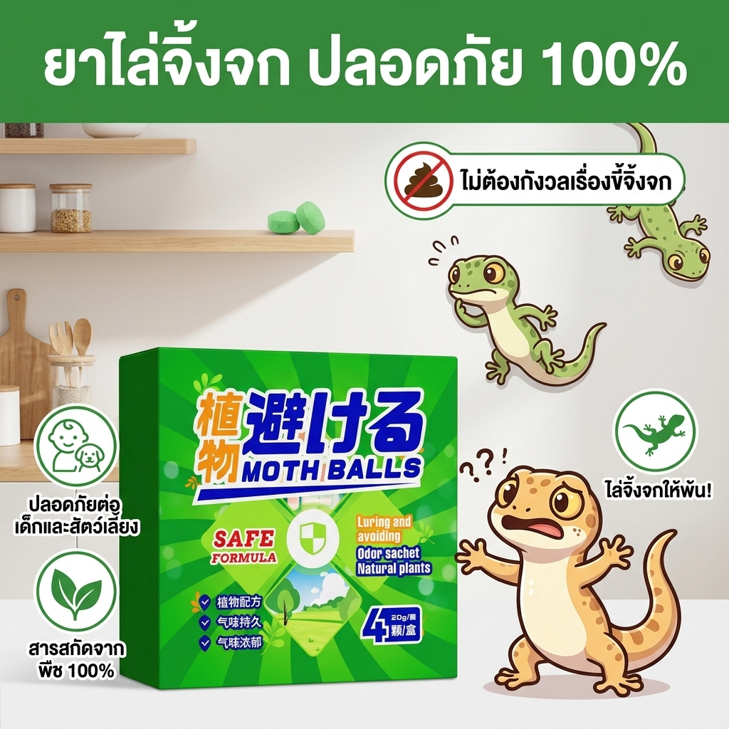 ขอใช้ที่นี่ ไม่มีตุ๊กแกทั้งบ้าน!!ไล่จิ้งจก  ยาไล่จิ้งจก สูตรพืชหลายประการ ป้องกันตุ๊กแกอย่างมีประสิทธิภาพ
