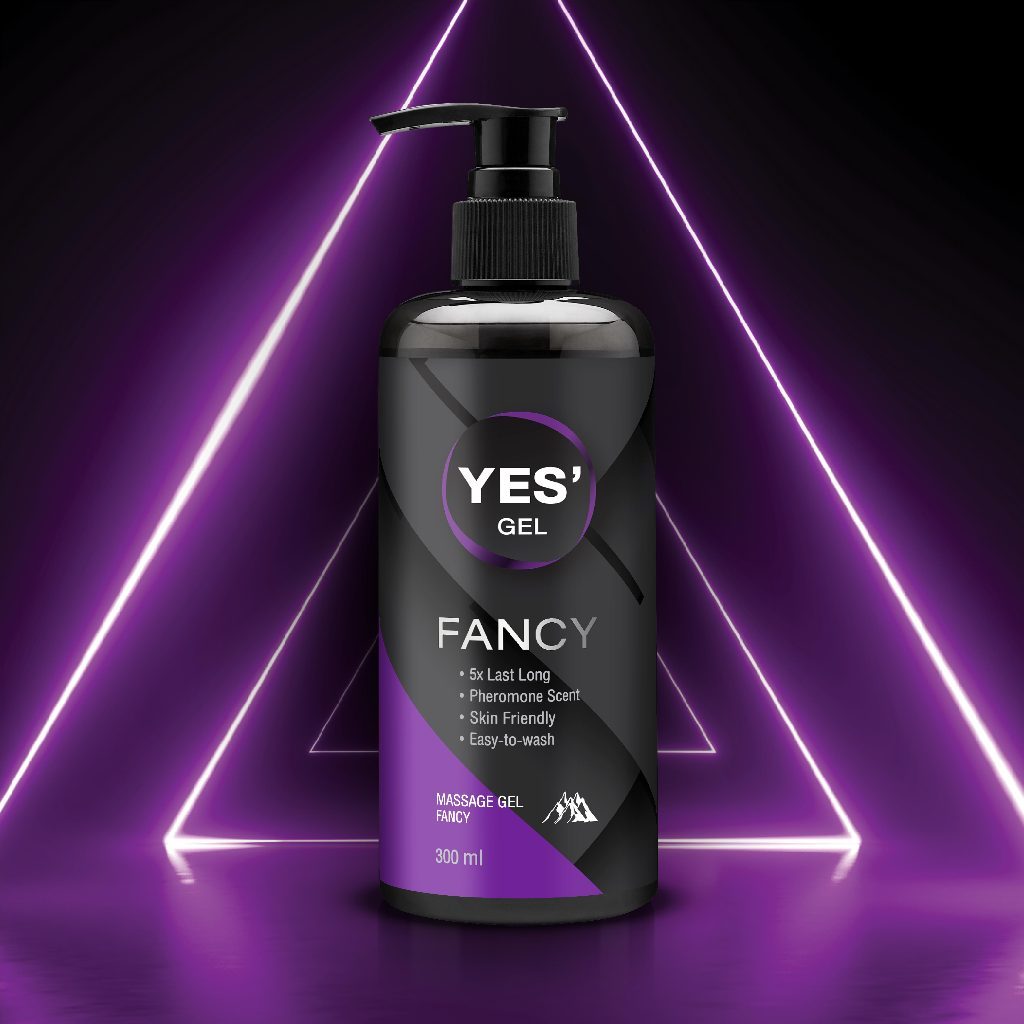 (ส่งด่วน) YES' Fancy Gel เจลหล่อลื่น Water-based สูตรแห้งช้า กลิ่นฟีโรโมน ปริมาณ 300ml