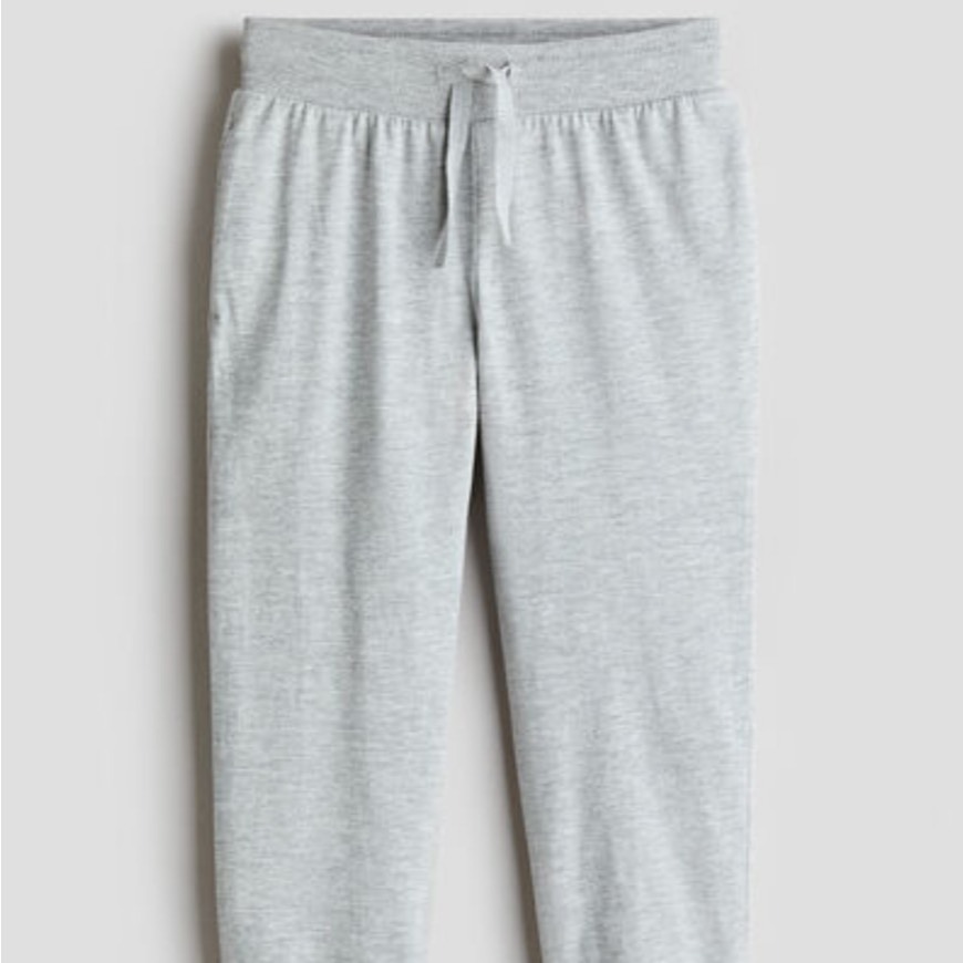 H&M กางเกงจ็อกเกอร์  ด้านในเป็นผ้าบุ สีเทา/ฟ้า 1.5-10 ปี ของใหม่ แท้ พร้อมส่ง