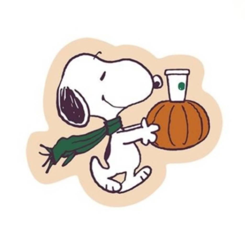 บัตร Starbucks ลาย PEANUT+STARBUCKS Collection มูลค่า 100 บาท