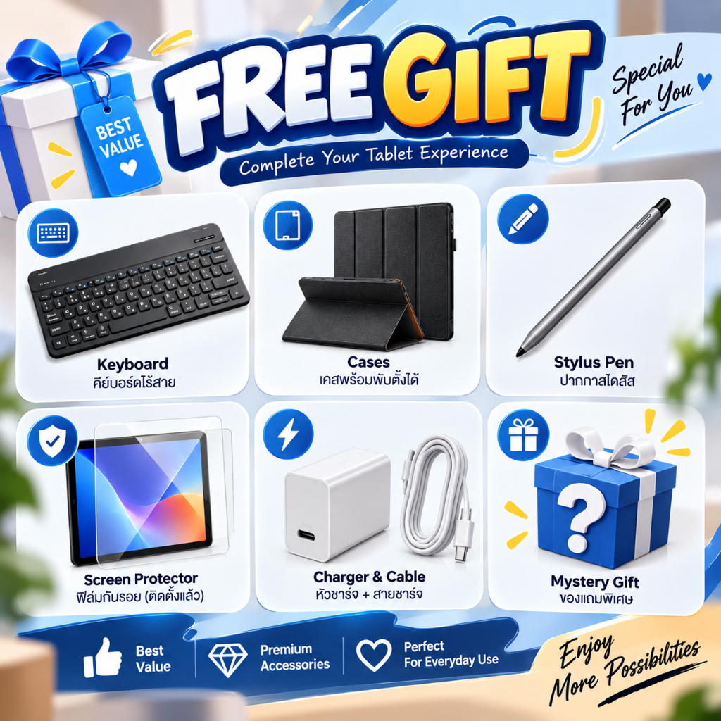 🎁 Special Promotion | FREE Keyboard + Case + Screen Protector + Mystery Gift | Maple&Co Studio 🔥