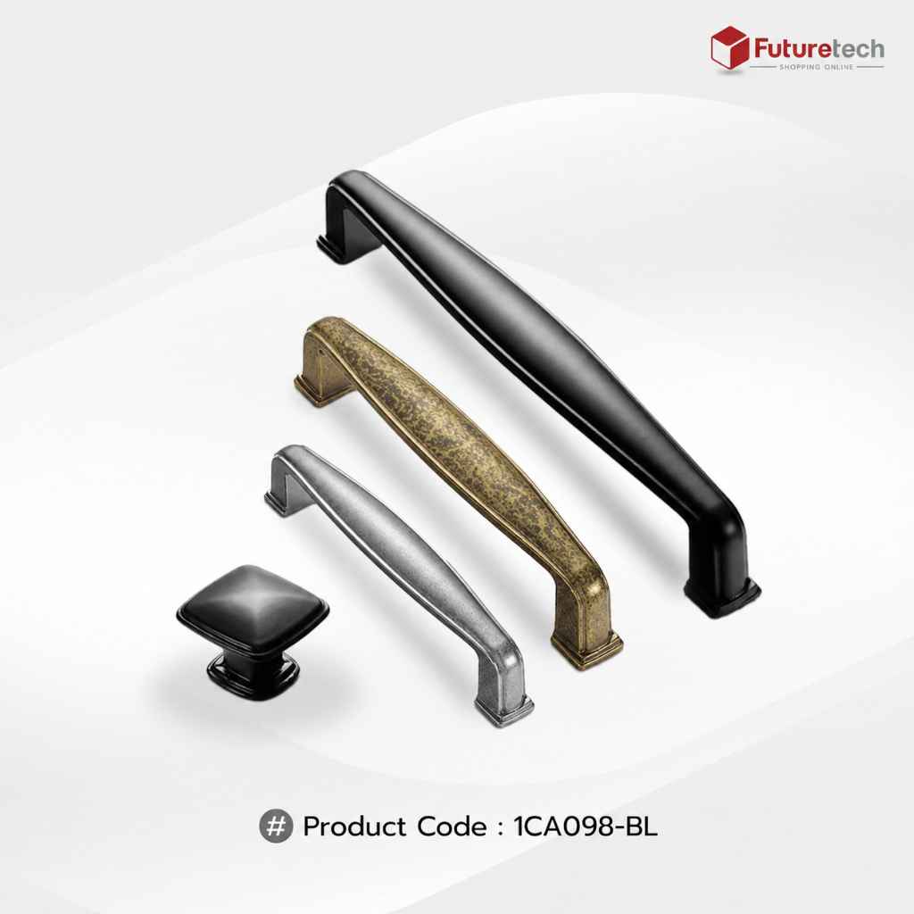Futuretech มือจับโบราณ, มือจับเฟอร์นิเจอร์, มือจับตู้, มือจับลิ้นชัก รุ่น 1CA098