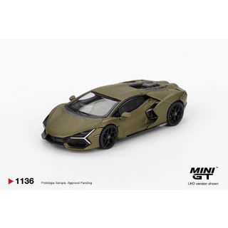 MINI GT | Lamborghini Revuelto Verde Gea Matte 1136