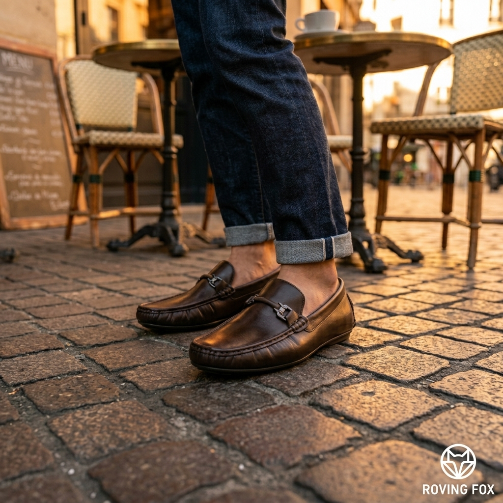 Heavy Shoes حذاء رجالي جلد FC2016 — بني