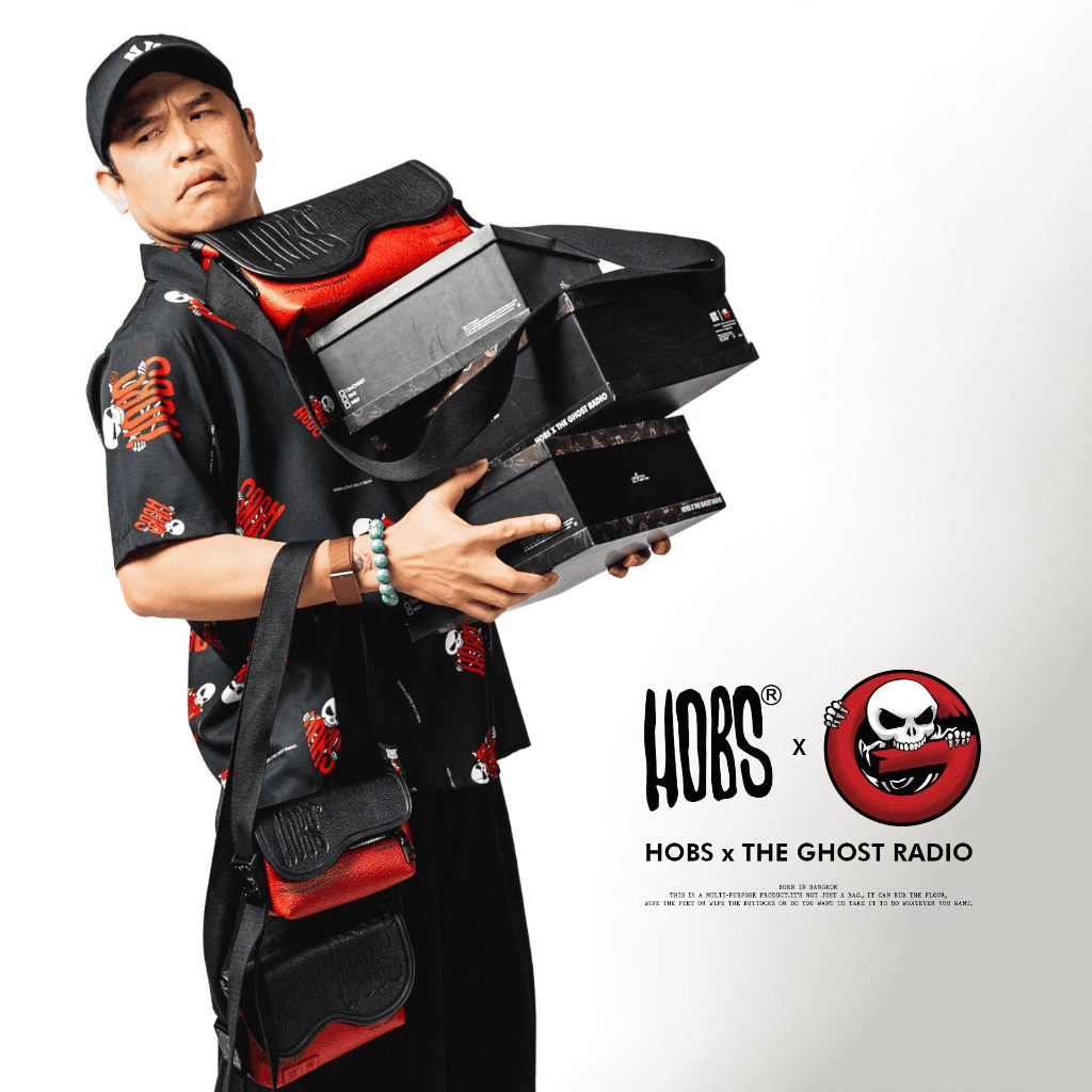 Hobs × The Ghost Radio حقيبة كتف — صورة 2