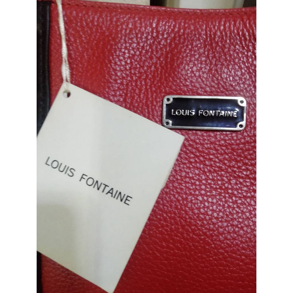 กระเป๋ากระเป๋า Louis Fontaine แท้ ป้ายห้อย