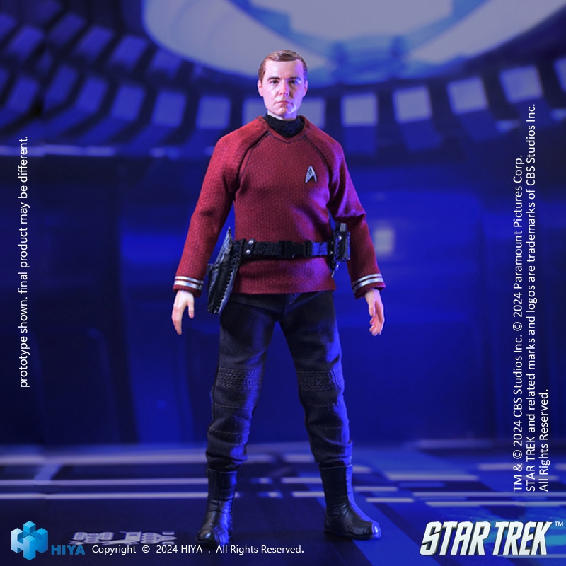 Hiya Toys ESS0269 1/12 : Star Trek 2009 - Montgomery Scott