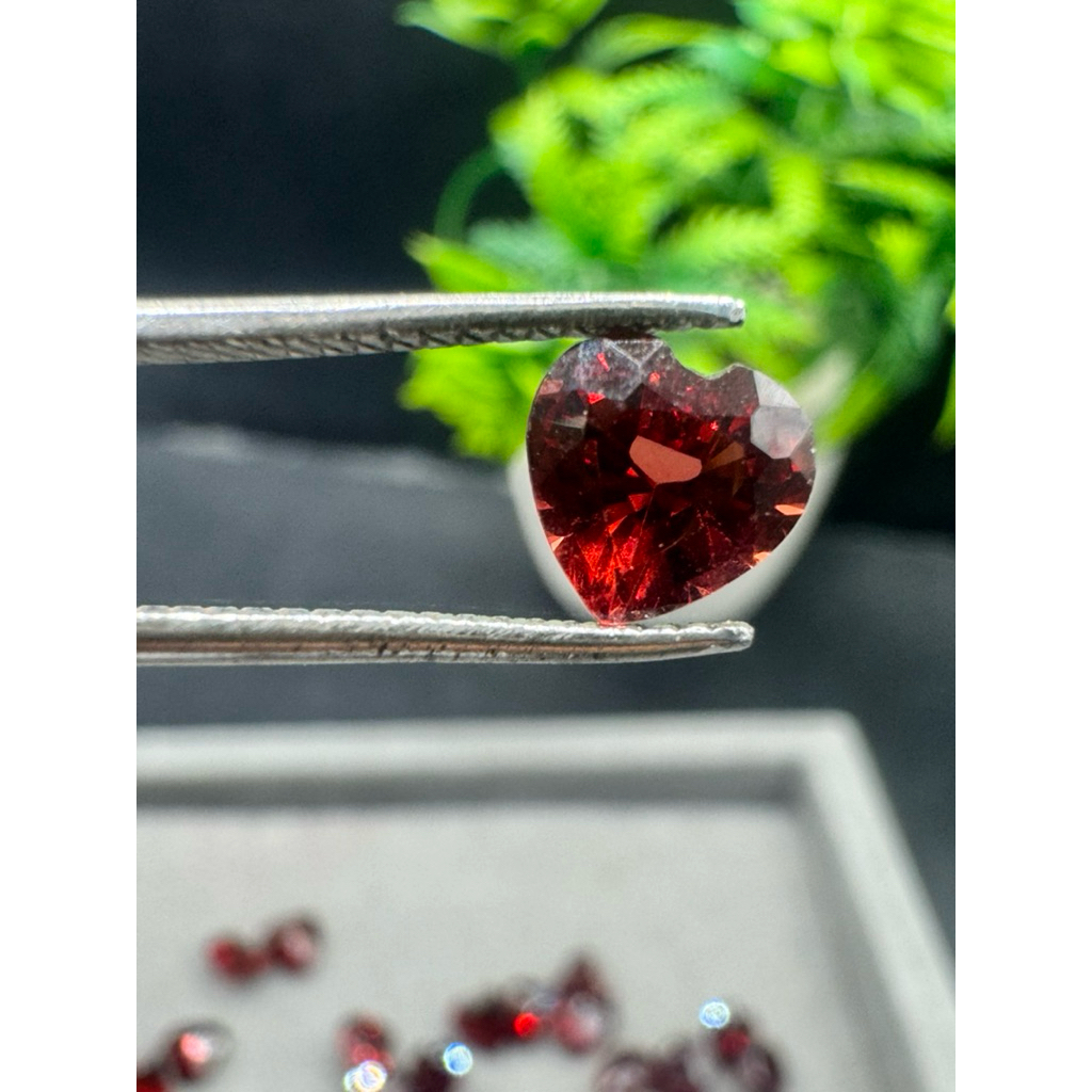 Heart Real Garnet, 10mm,8,,9,7.2mmRed Gemstone, Gemstone, Garnet, Natural Gemstone, Gemstone 1 table