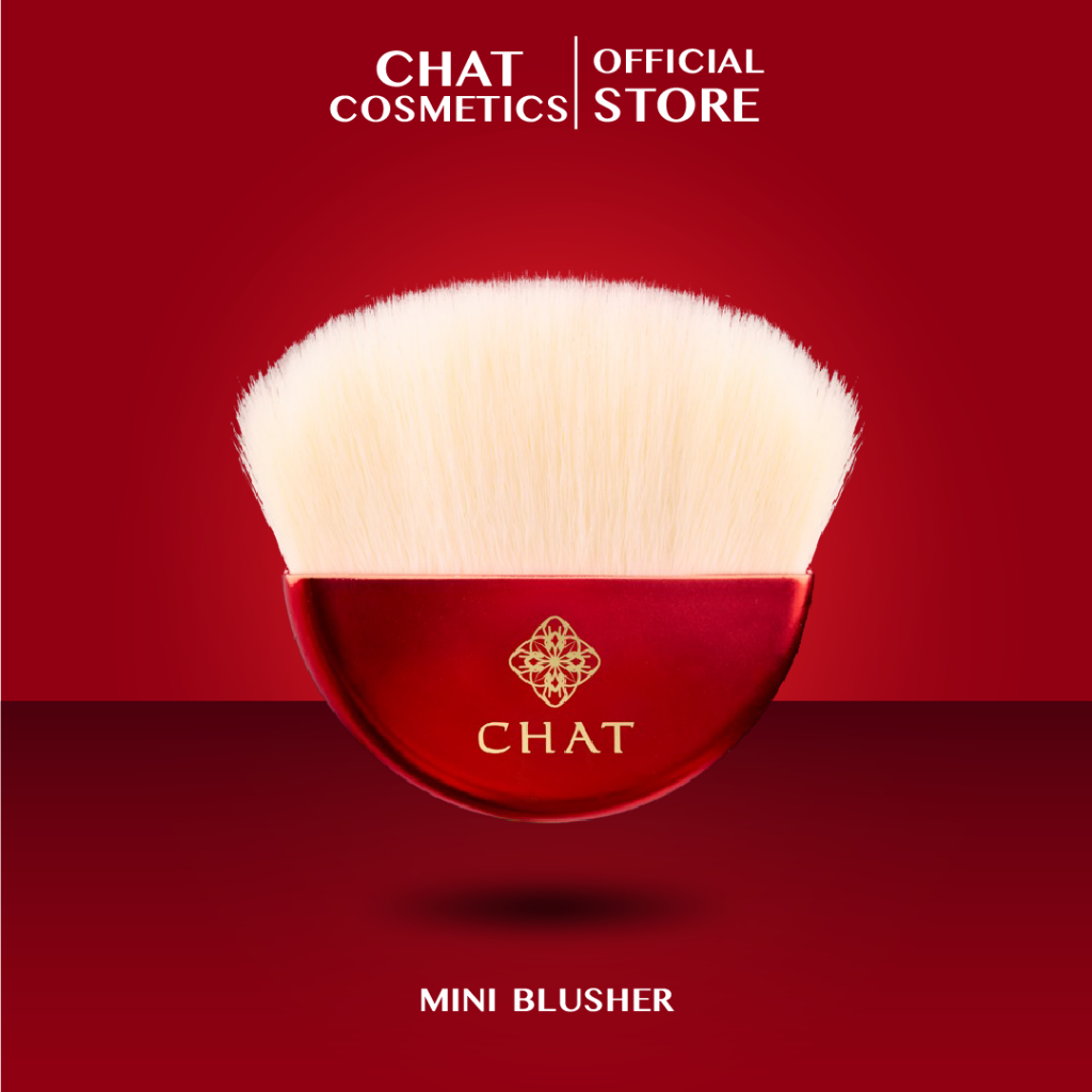 ฉัตรแปรงปัดแก้ม CHAT Mini Blusher Brush