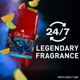*ของแท้นำเข้าจากUSA* Old Spice โรลออน กลิ่น Krakengard กลิ่นไม้ผสมส้มและมิ้นท์ หอบอบอุ่น นุ่มเย็น น่าค้นหา