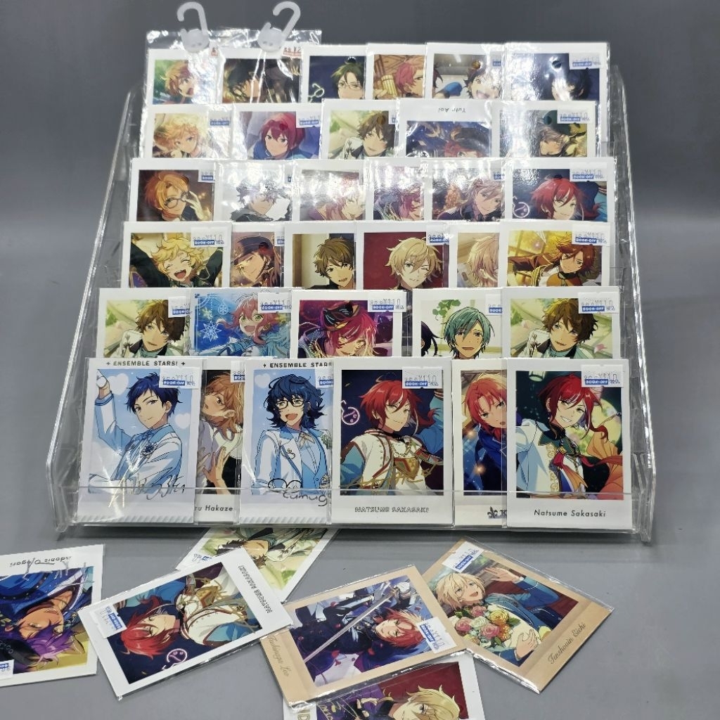 (พร้อมส่ง/แท้✅️) ของสะสม การ์ด โพลารอยด์ อันสึตะ ensemble stars happy elements อนิเมะ  undead akatsu