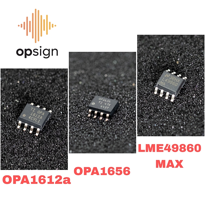 Opamp ออปแอมป์ (Chip SMD เท่านั้น) Dual OPA1612A, OPA1656, LME49860MA แท้ 100%