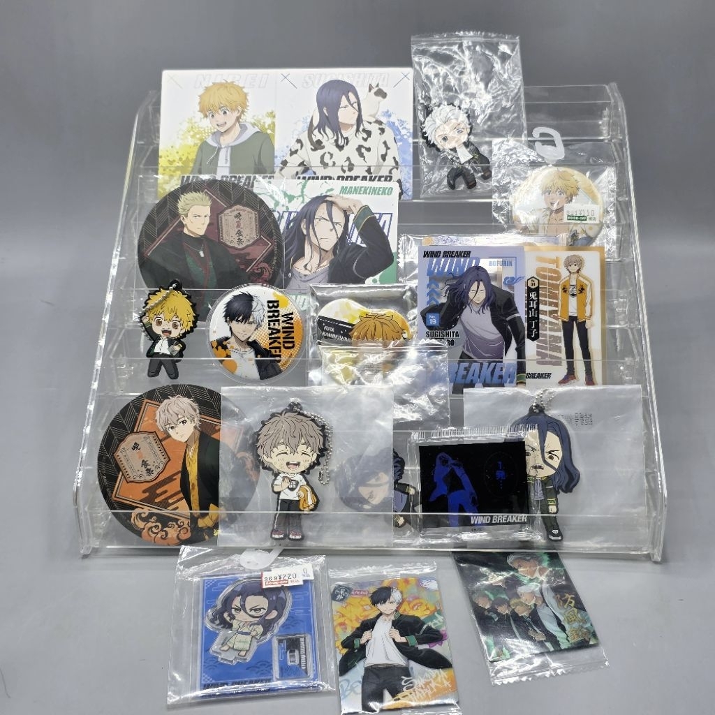 (update dec/แท้✅️) ของสะสม อนิเมะ windbreaker นักเลงลม สุโอ ซากุระ อุเอมิยะ โจ นิเรอิ nirei suo sakura ume jo