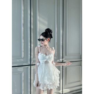 Phapassz - เซต2 ชิ้น สายเดี่ยวสายปรับได้ เสริมฟองน้ำ สม็อคหล…