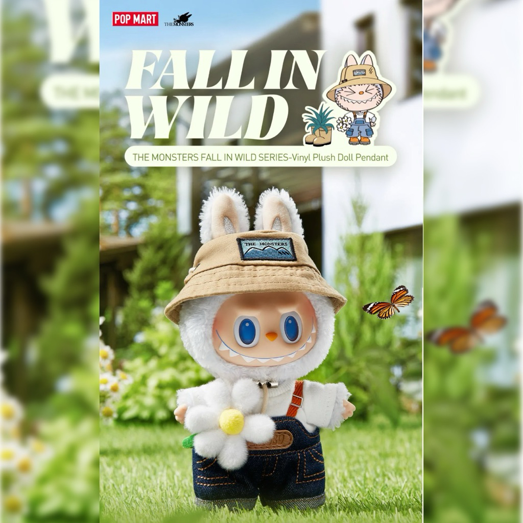 แท้ *พร้อมส่ง จากช้อปไทย* The Monsters FALL IN WILD Vinyl Plush Doll